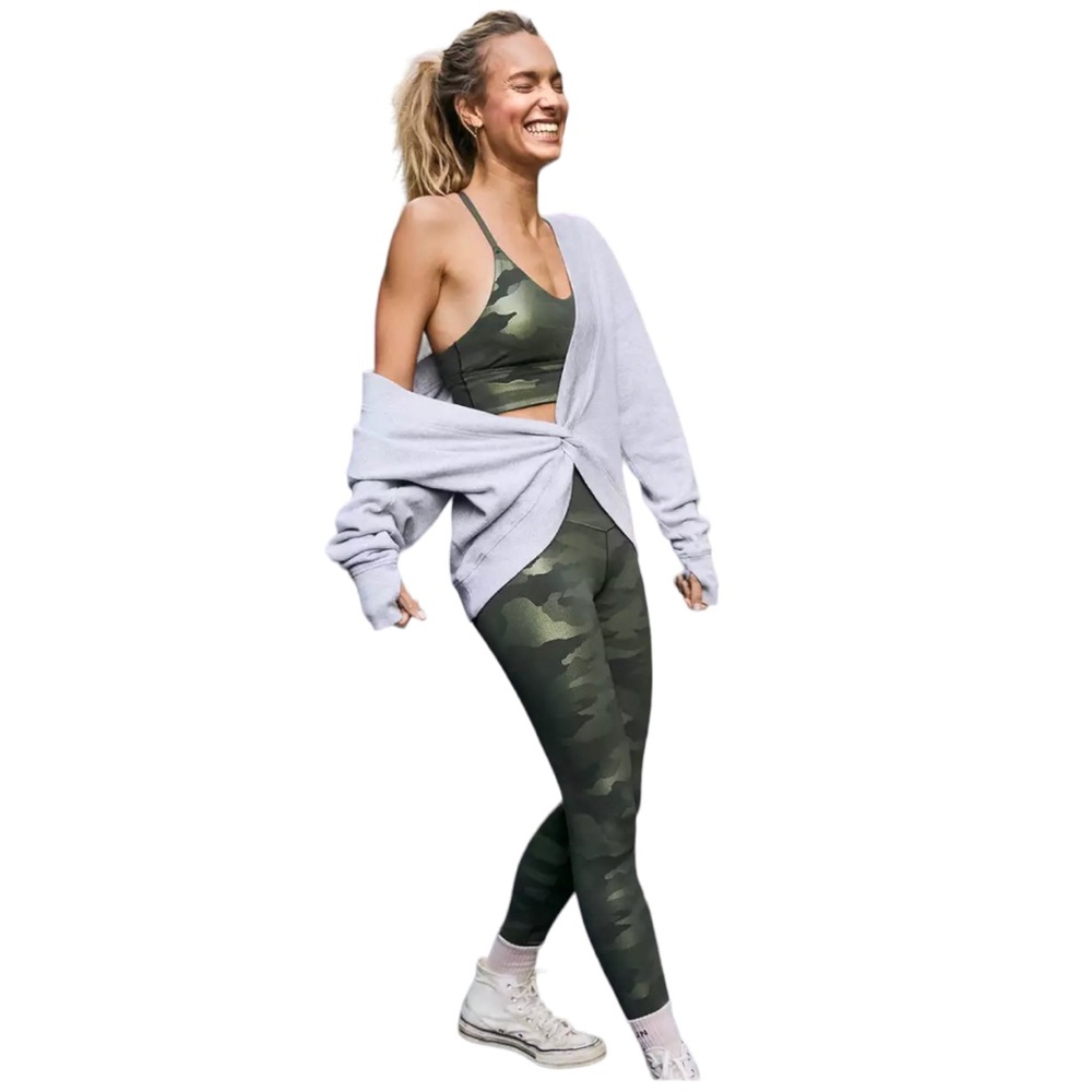 NEW Offline by Aerie Womens Camo Leggings Ladies Yoga Gym Fitness Pants Size XXS